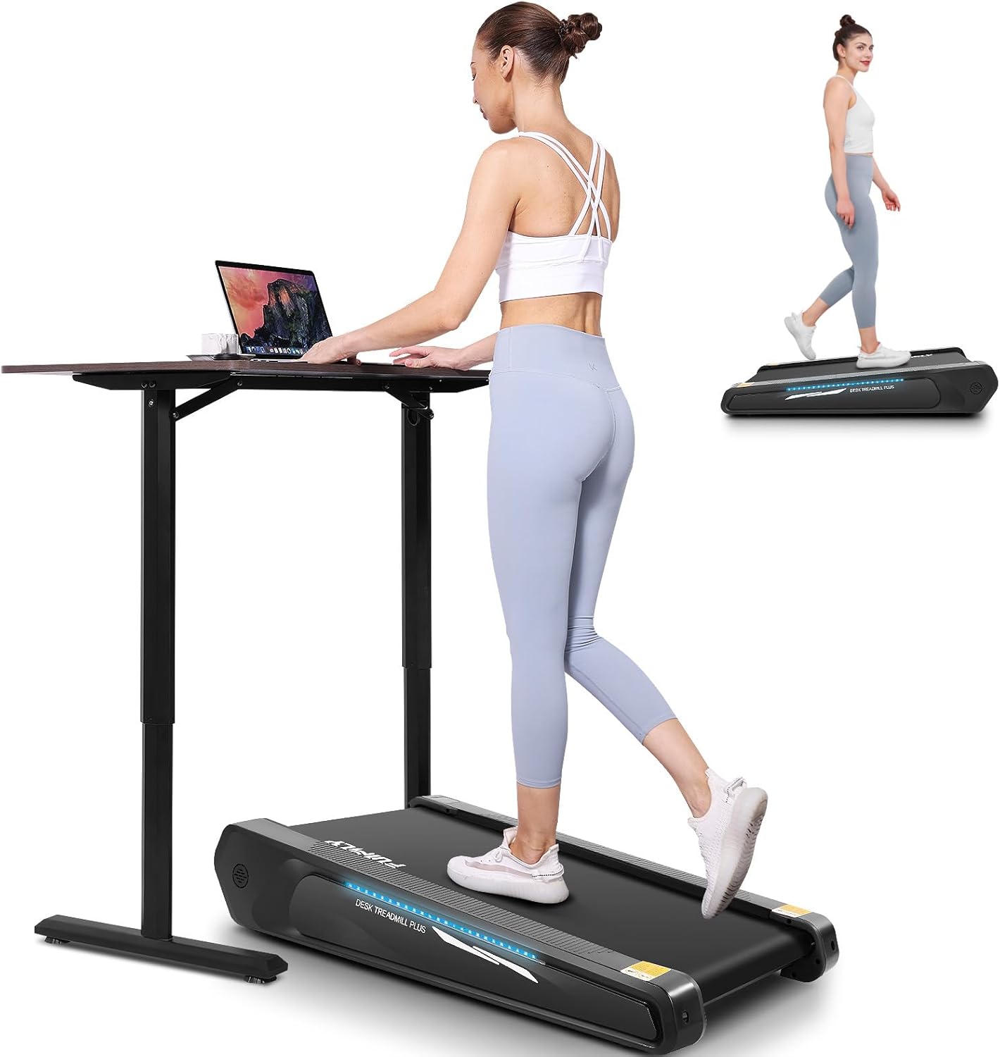 FUNMILY Walking Pad Treadmill with 5% Incline