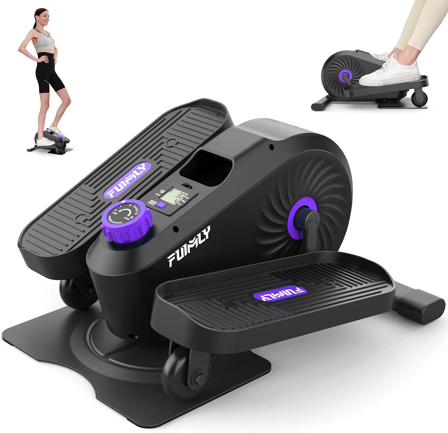 FUNMILY Under Desk Elliptical, Under Desk Bike Pedal Exerciser