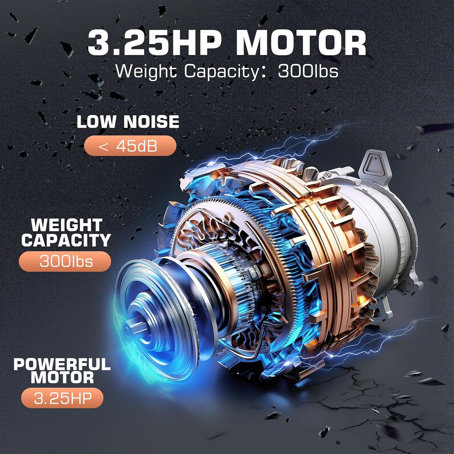 FUNMILY Treadmill with Auto Incline