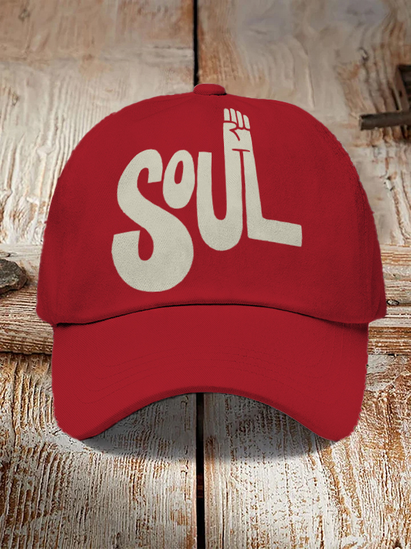 Men's Reggae Soul Hand Music Art Print Casual Baseball Cap-Styleame