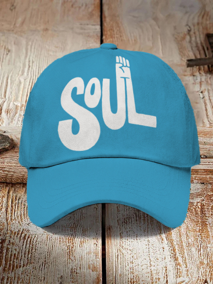 Men's Reggae Soul Hand Music Art Print Casual Baseball Cap-Styleame