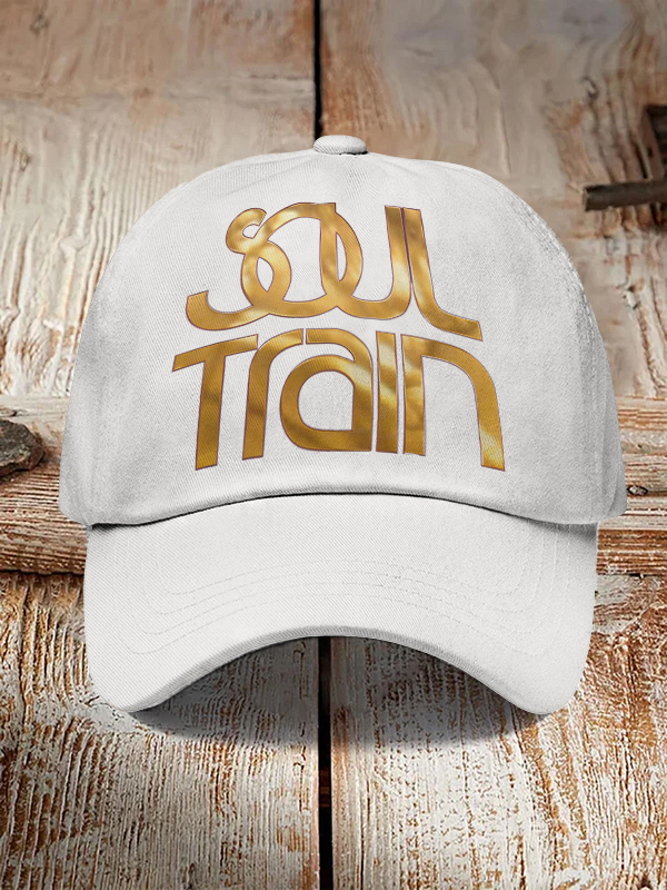 Men's Soul Train Print Casual Hats-Styleame