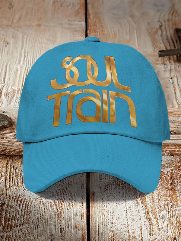 Men's Soul Train Print Casual Hats-Styleame