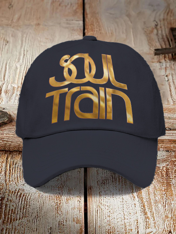 Men's Soul Train Print Casual Hats-Styleame