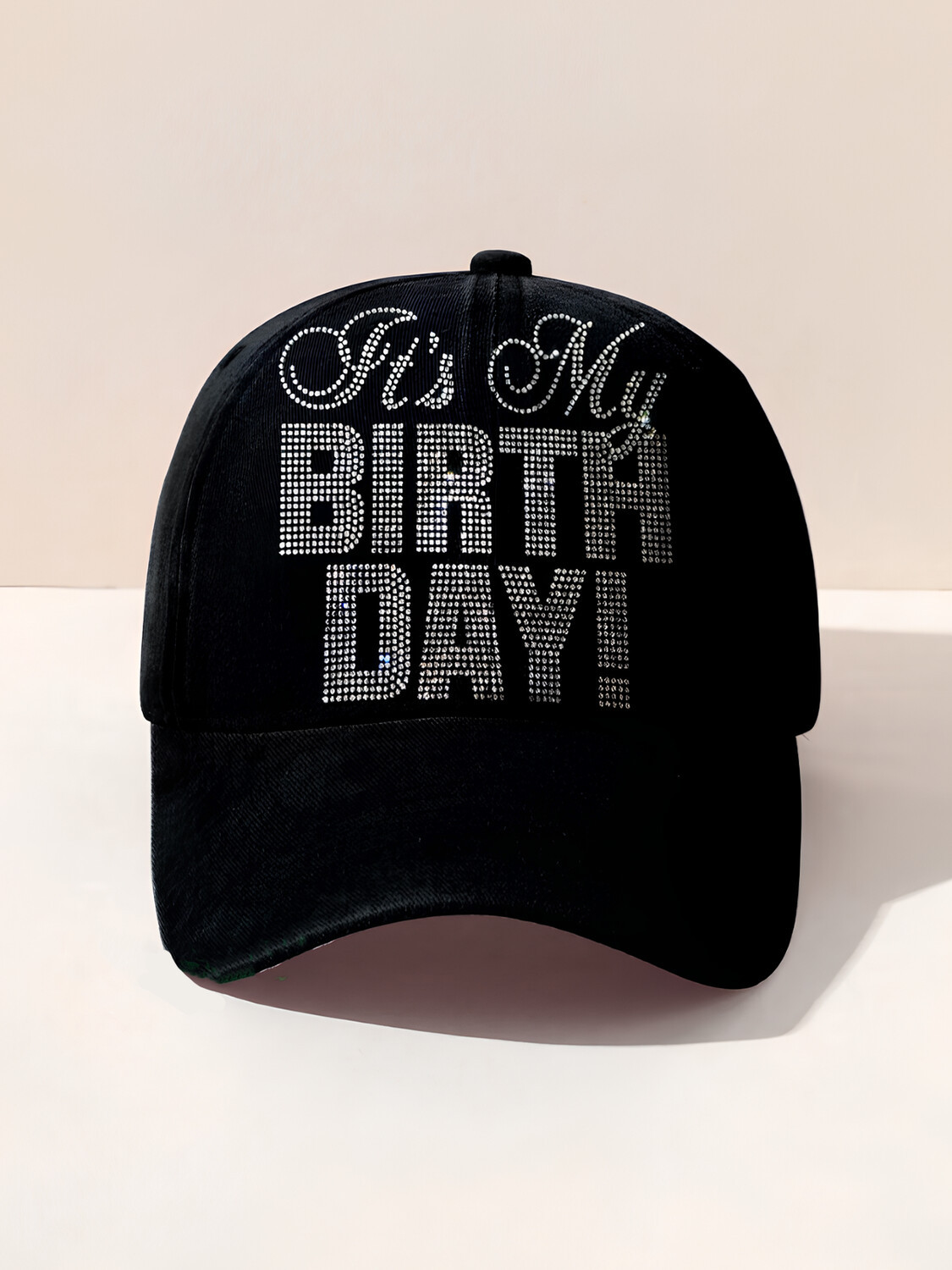 Women's It's My Birthday Print Casual Baseball Cap-Styleame