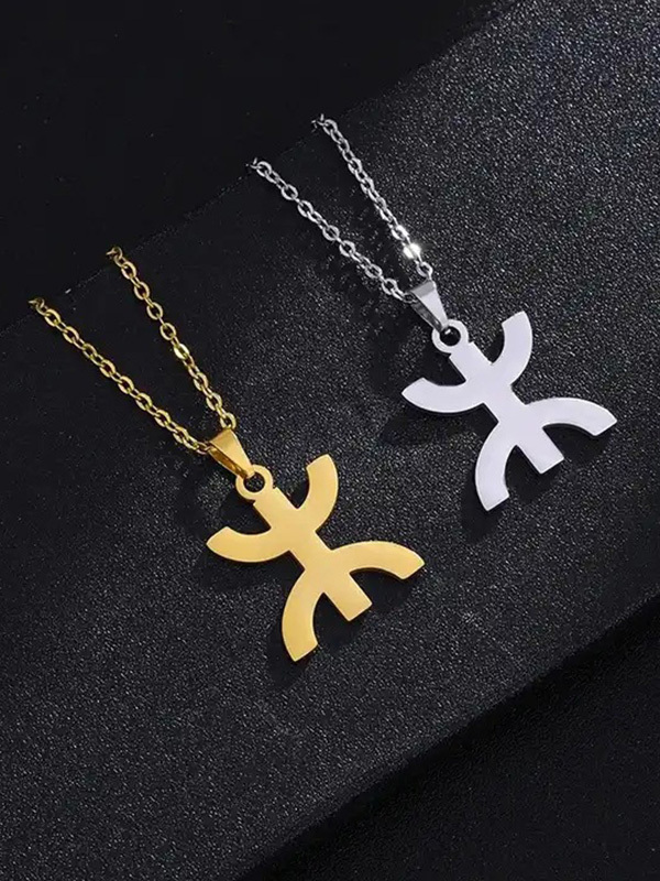 Men's Fashion African Berbers Symbol Pendant Necklace-Styleame