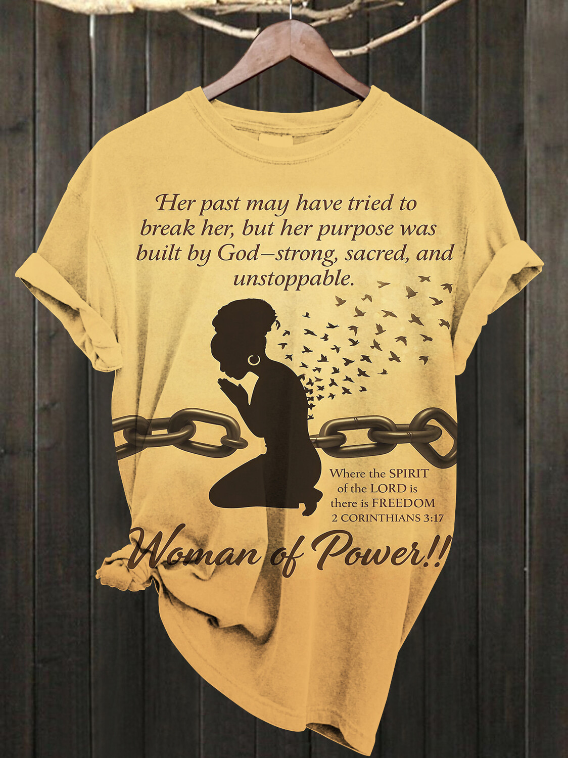 Women's Woman Of Power Casual T-Shirt