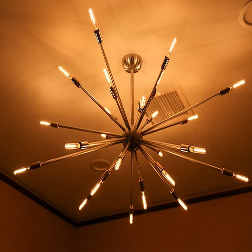 6 Candelabra Led Light Bulbs, 2W E12 Edison Light Bulbs Tube Vintage LED Bulb Warm White 2200K, Candle Bulb 15 Watt Incandescent Equivalent,100lm, Not Dimmable, Pack of 6