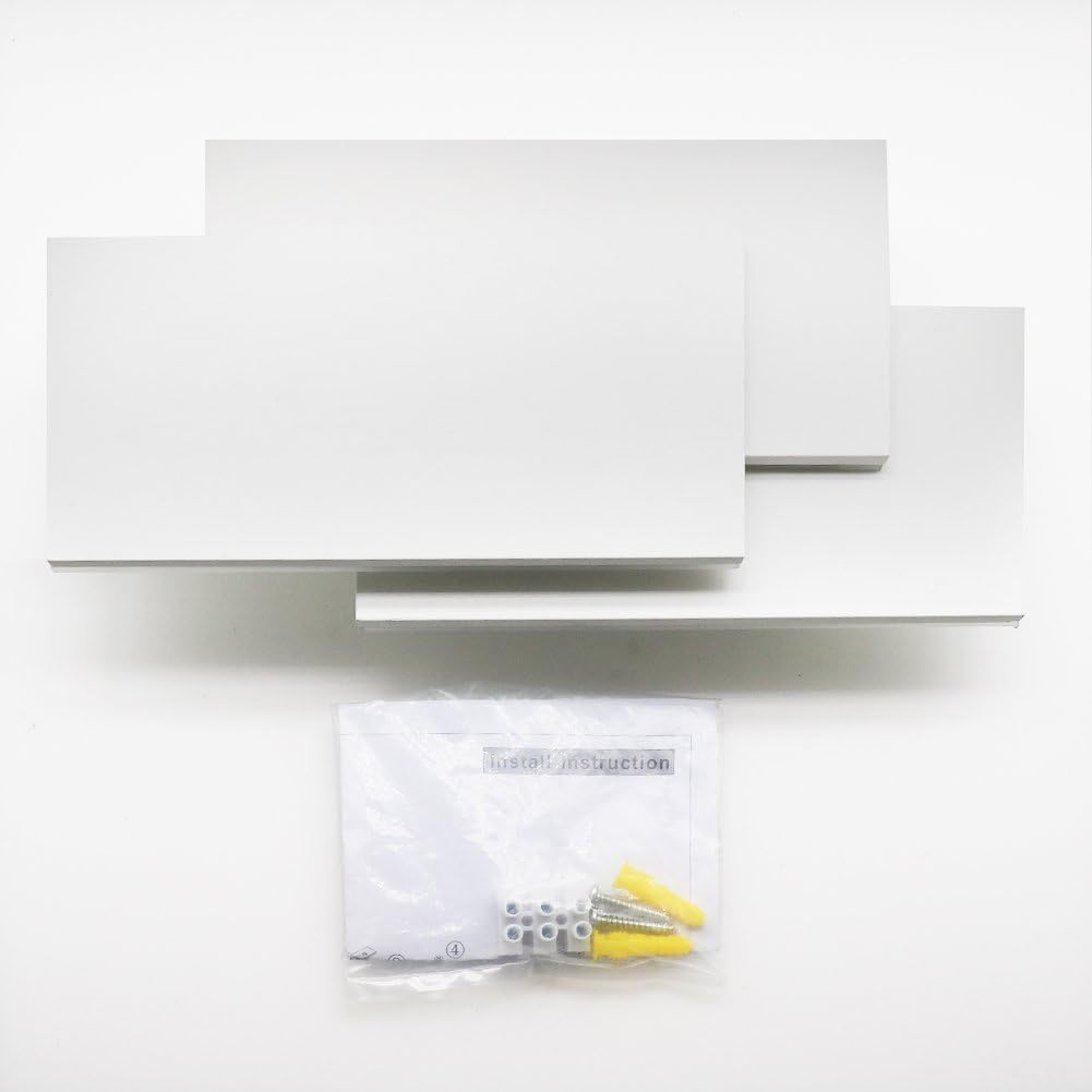 24W LED Wall Sconces Lighting Interior Modern Wall Mounted Lamp for Indoor Bedroom Hotel Light Warmwhite 3000K