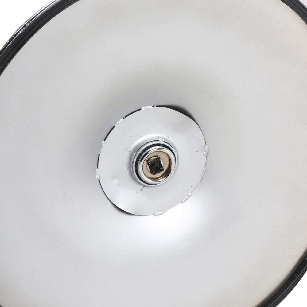 Adjustable Round Pub Table Counter Bar Height MDF Top Table 360 Degree Swivel Bar Tables Tall Cocktail Tables Bistro Table, Black