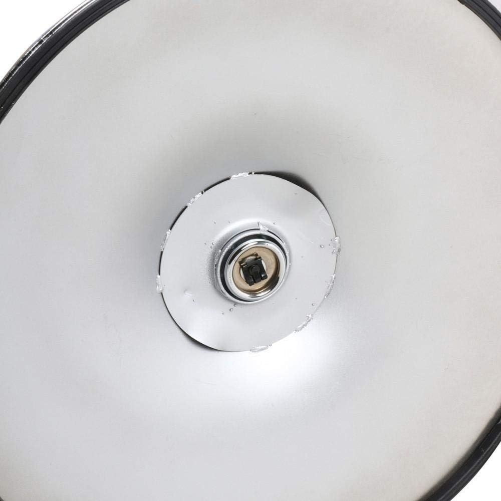 Adjustable Round Pub Table Counter Bar Height MDF Top Table 360 Degree Swivel Bar Tables Tall Cocktail Tables Bistro Table, Black