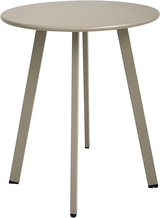 Outdoor Side Table, Weather Resistant Patio Small Side Table