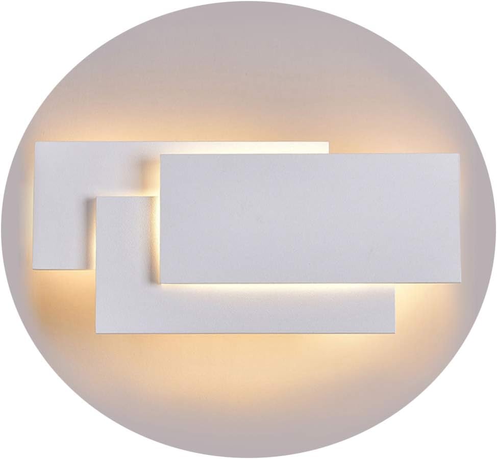 24W LED Wall Sconces Lighting Interior Modern Wall Mounted Lamp for Indoor Bedroom Hotel Light Warmwhite 3000K