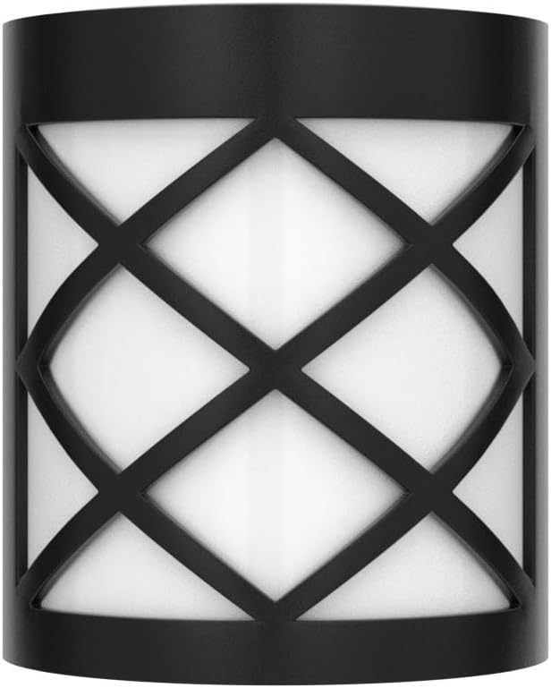 8 Pack Solar Fence Lights, Solar Deck Lights, Waterproof Auto Decorative Outdoor Solar Wall Lights for Deck, Patio, Stairs, Yard, Path and Driveway (Cold White)