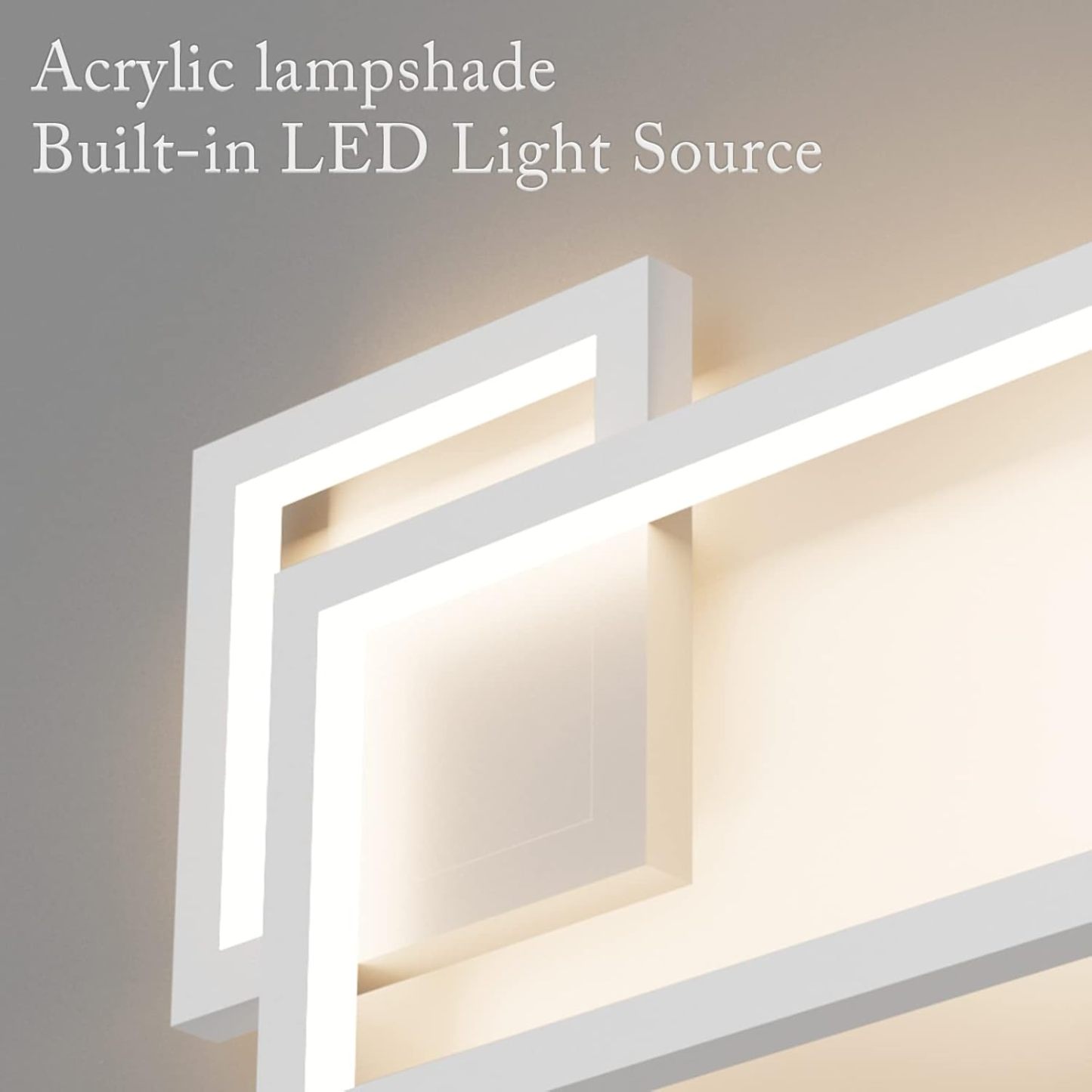 Modern Indoor Wall Sconce Aluminum Up and Down 20W LED Modern Wall Sconce for Indoor Living Room Bedroom Hallway (Natural White Light, 4000K)