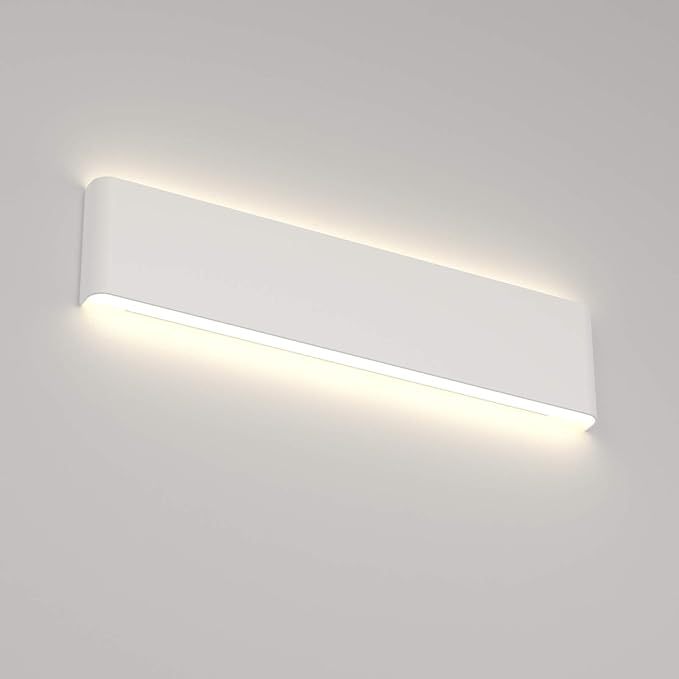 20W Bathroom Light Fixture 24 inch Natural White Light 4000K Vanity Light White Wall Sconce Light for Dressing Room IP44 Waterproof 2600LM