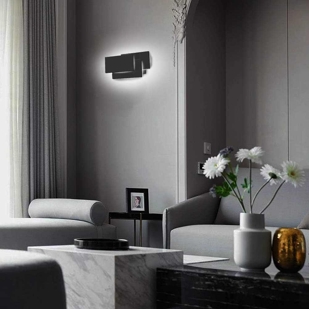 Modern Wall Sconces 24W LED Wall Mounted Light for Bedroom Living Room Hallway, Natural White 4000K