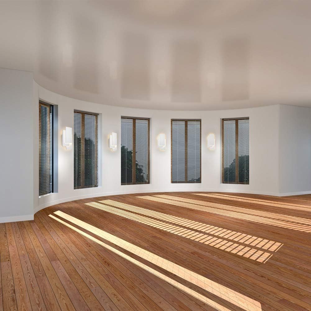 24W LED Wall Sconces Lighting Interior Modern Wall Mounted Lamp for Indoor Bedroom Hotel Light Warmwhite 3000K