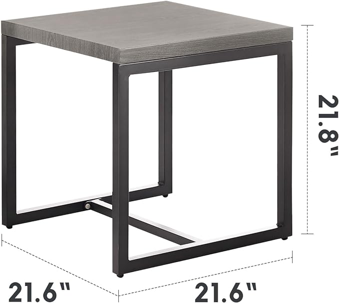Patio Tables Outdoor Coffee Table - Steel Side Tables End Table