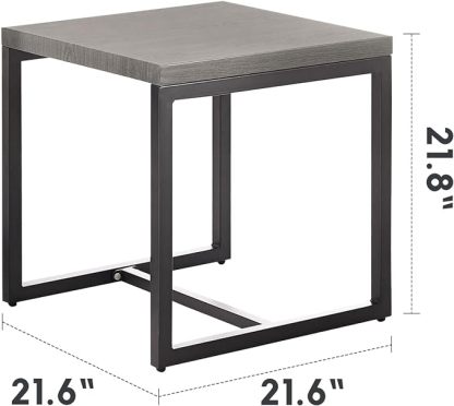Patio Tables Outdoor Coffee Table - Steel Side Tables End Table
