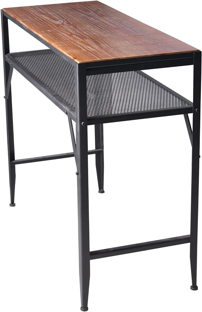 41.3inch Height Industrial Bar Table Rustic Pub Table