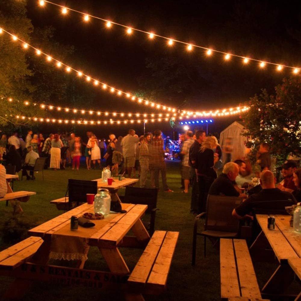 G40 Low Watt Light Bulb Edison LED Bulb Mini Globe Light Bulbs 1W Equivalent to 10Watt Incandescent E26 Screw Base Led Bulbs Ultra Warm White 2200K, Non Dimmable (G40gs-2pack)