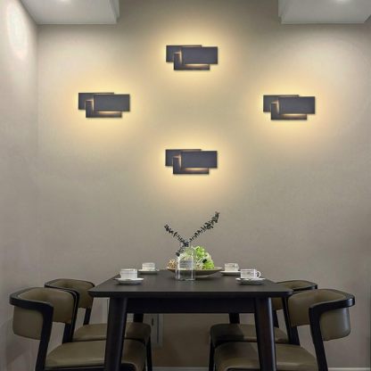 Modern Wall Sconces LED Lighting Fixture Lamps 24W Warm White 3000K Living Room Bedroom Hallway Conservatory Not Dimmable