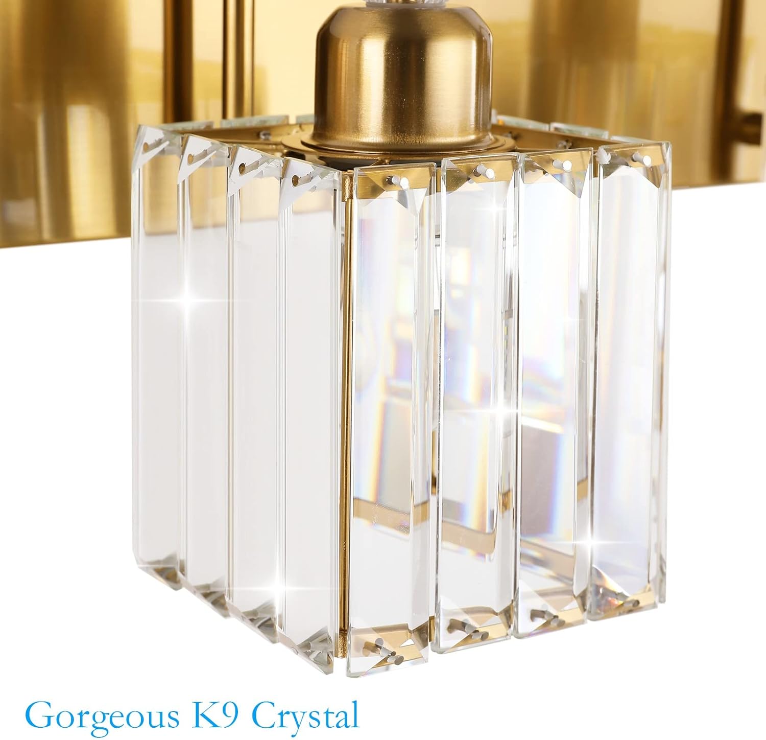 Modern Gold Vanity Lights for Bathroom 6-Lights Gold Crystal Bathroom Vanity Lights Over Long Mirror Modern Gold Crystal Bathroom Lighting Fixtures