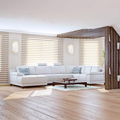 24W LED Wall Sconces Lighting Interior Modern Wall Mounted Lamp for Indoor Bedroom Hotel Light Warmwhite 3000K