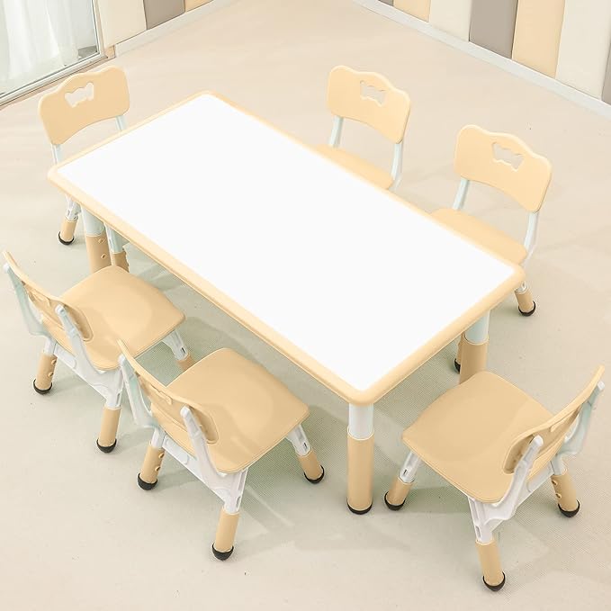 Children's Table and Chair Set Suitable for Boys and Girls
