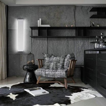 20W Bathroom Light Fixture 24 inch Natural White Light 4000K Vanity Light White Wall Sconce Light for Dressing Room IP44 Waterproof 2600LM