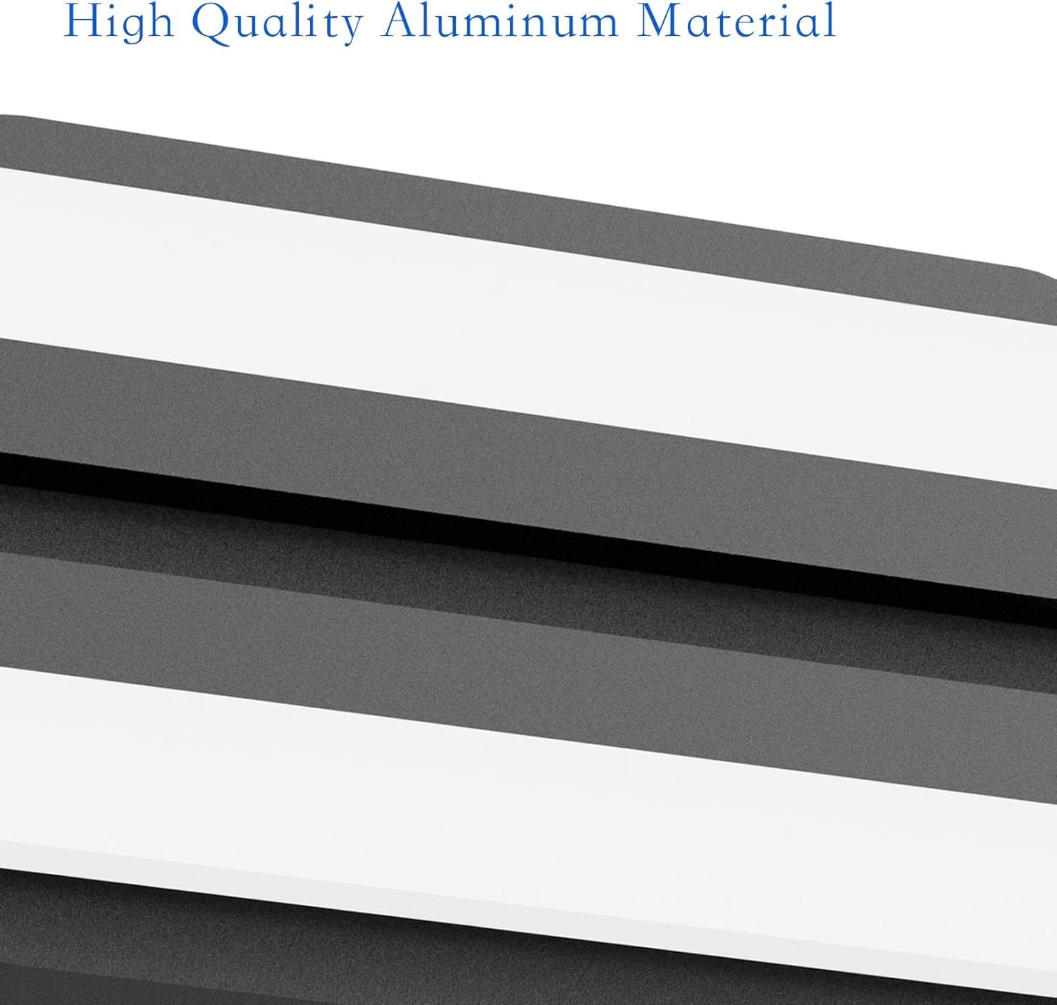 Modern LED Black Vanity Light 24inch 24W Frosted Aluminum LED Matte Black Vanity Light for Bathroom Lighting Fixtures White Light 6000K