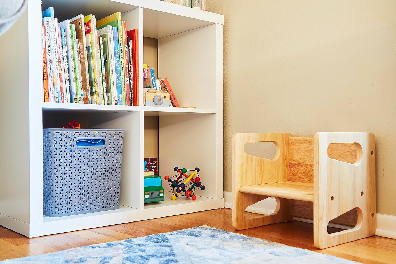 Table and Chair (12 inch) - Solid Wooden Toddler Chair/Table