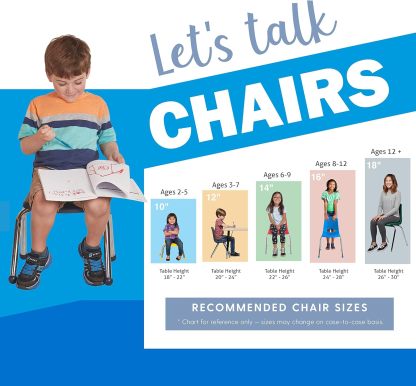 School Stack Chair, Stacking Student Seat with Chromed Steel Legs and Ball Glides
