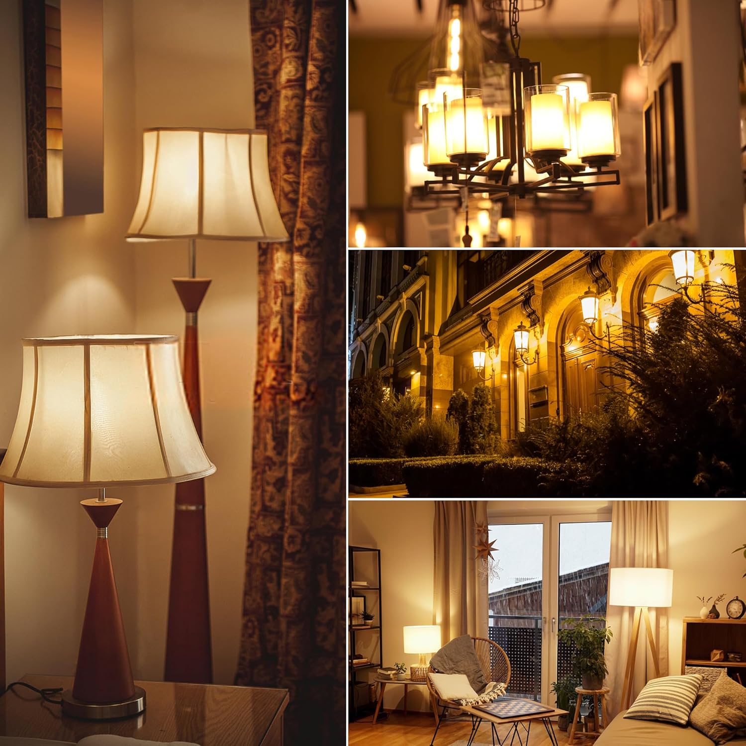 Dimmable Low Watt LED Bulbs 3 Watt, 25 Watt Small Light Bulbs,E26 Screw Base G40 Globe Edison Light Bulbs,Warm White 2700K for Bedroom、Bathroom Lighting,Glass,110V,2PCS