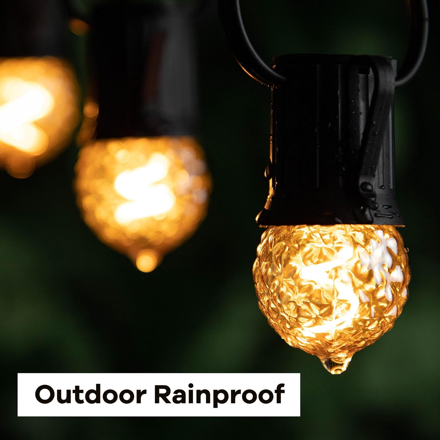 E26 Low Watt LED Amber Light Bulbs 10Watt, 1W Mini Globe Edison Small Light Bulbs,2200K Warm White Decorative Nightlight Bulbs for Indoor or Outdoor,Glass,80Lumens,2Pcs