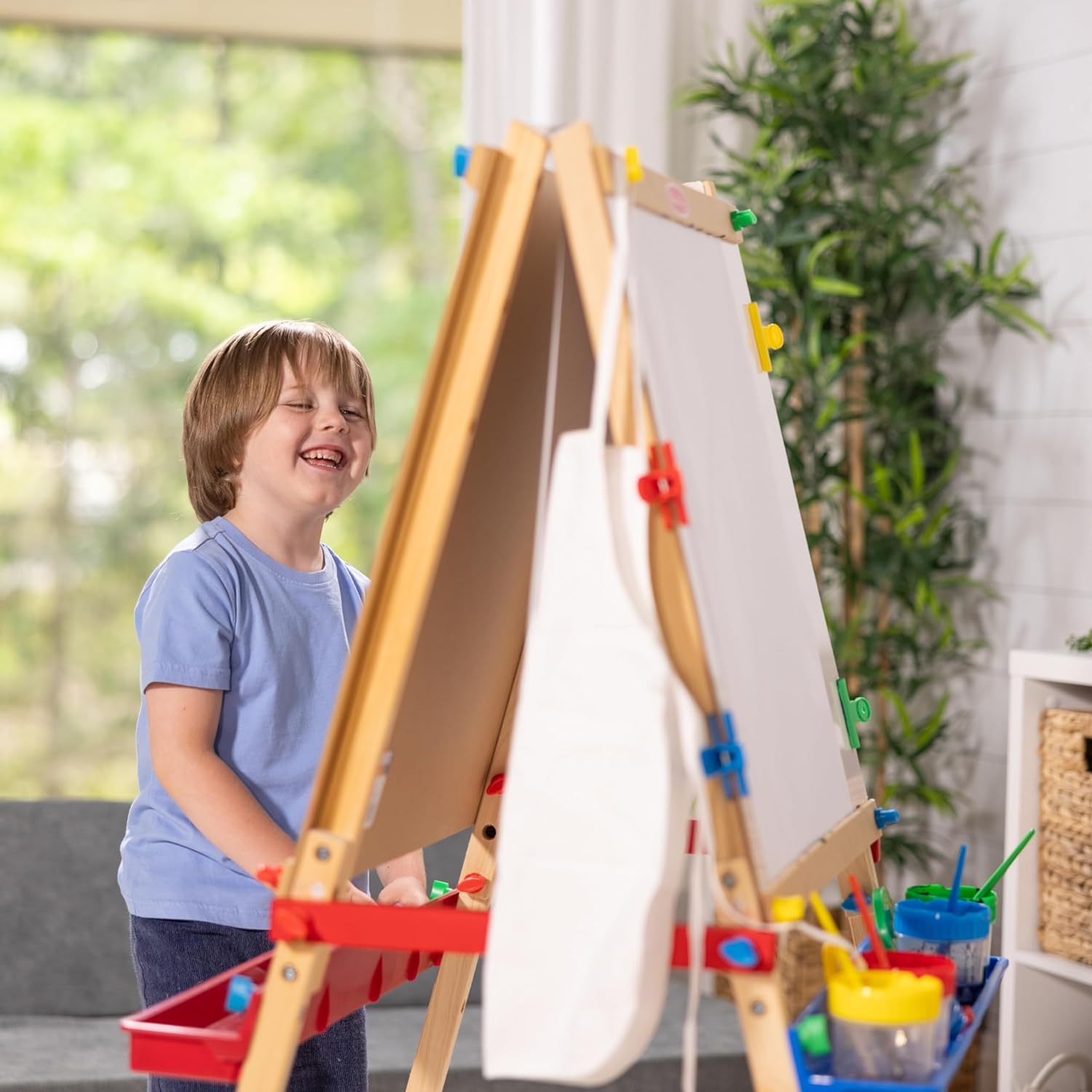 Standing Art Easel -3 - 7 years, Dry-Erase Board