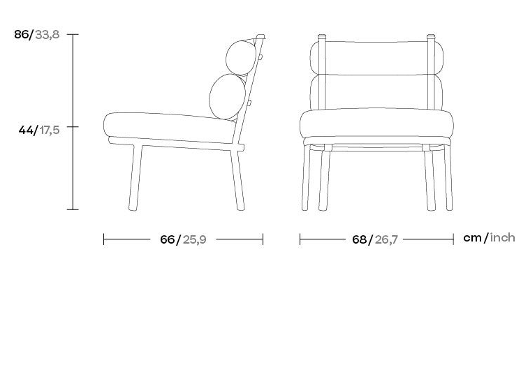 Roll Armchair