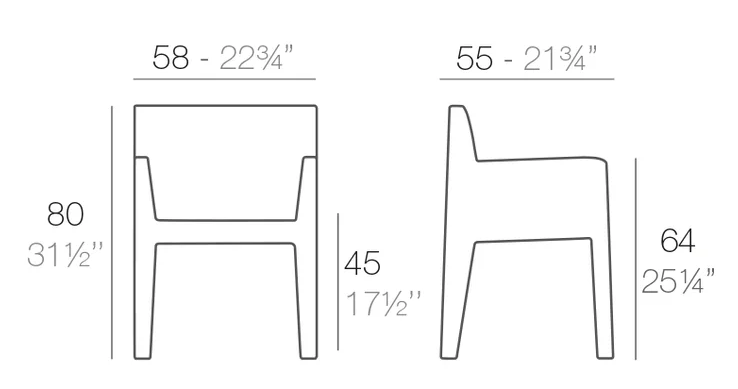 Outdoor Dining Armchair