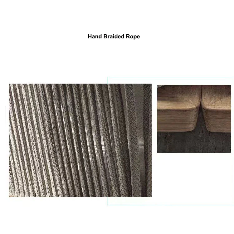 Teak Outdoor Sectional Sofa Set with Table