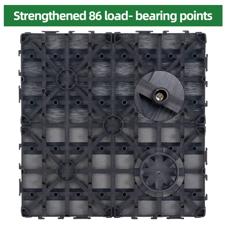 DIY Interlocking Deck Tiles