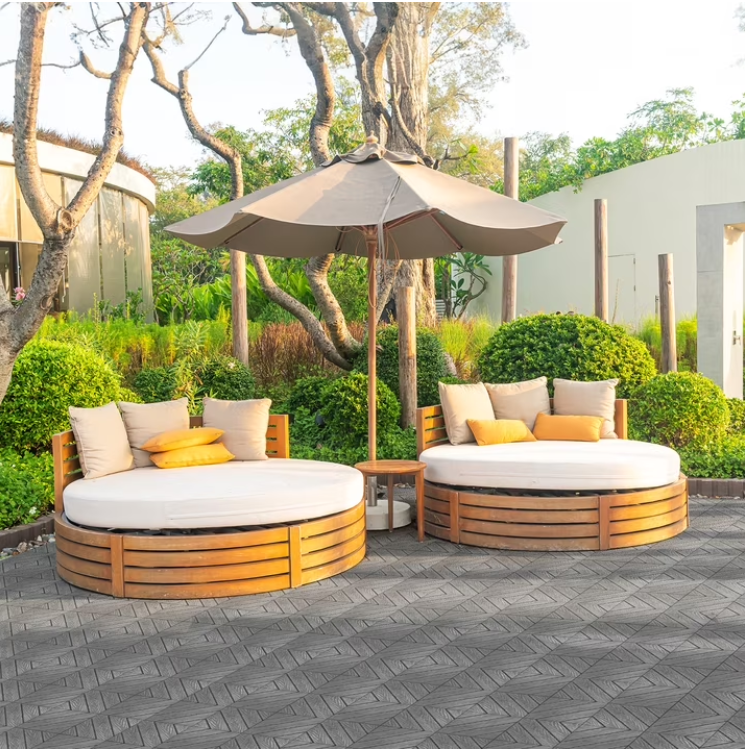 Flooring Interlocking Deck Tiles 12"x12"(27 Pcs) 