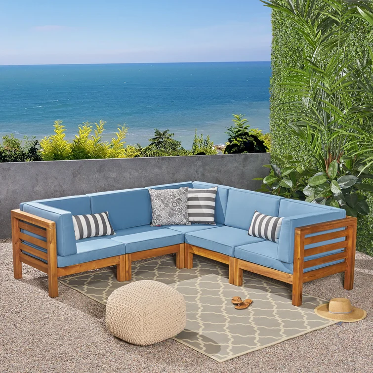 30.25'' Acacia Outdoor Patio Sectional