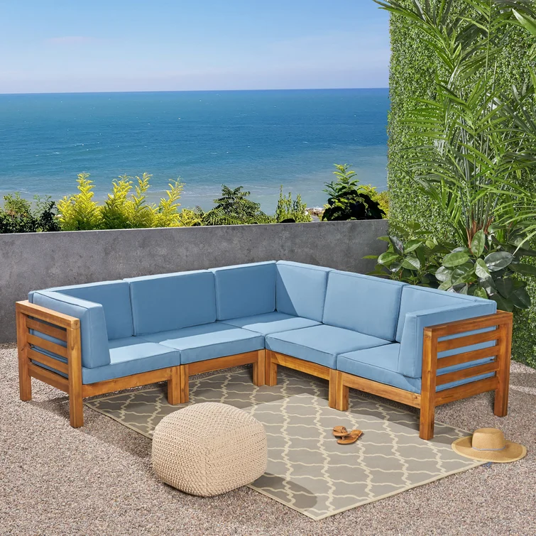 30.25'' Acacia Outdoor Patio Sectional