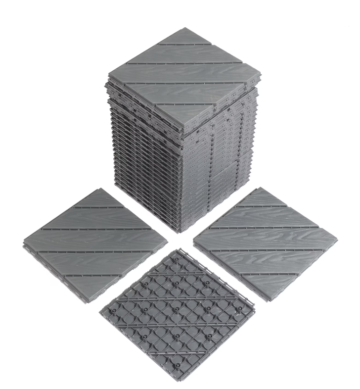 Flooring Interlocking Deck Tiles 12"x12"(27 Pcs) 