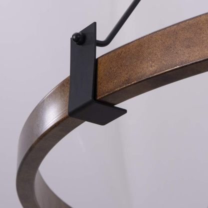 Farmhouse Chandelier Diam 38'', Large Wagon Wheel Chandelier Wild West for Dining Room