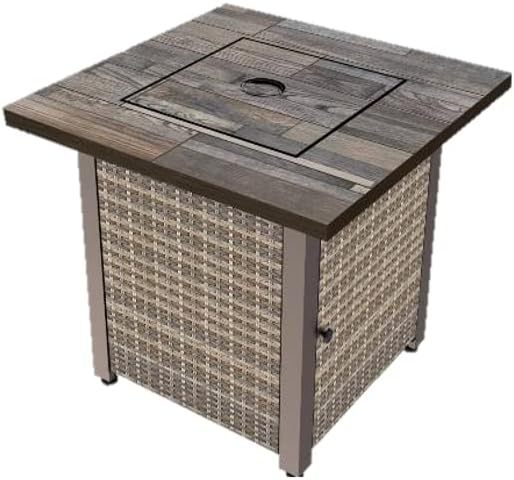 Aiden Brown 30” Square Gas Fire Table