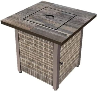 Aiden Brown 30” Square Gas Fire Table