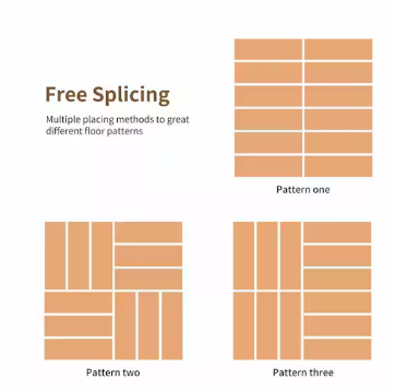 1 ft. x 1 ft. Acacia Wood Deck Tile in Brown