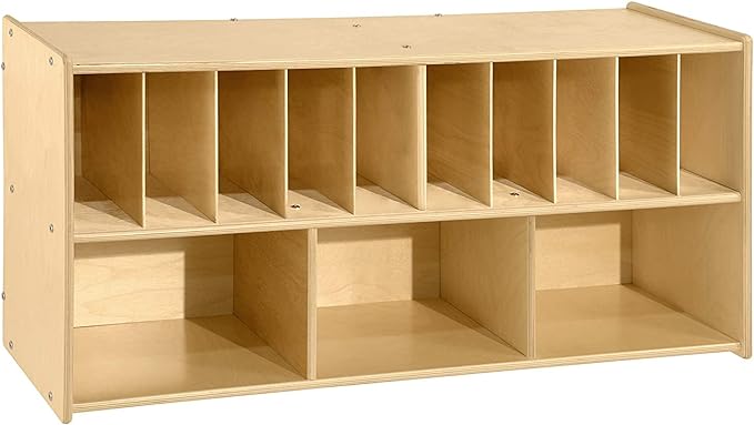 Baby Changing Supply Shelf, Hanging Wall Mount, Greenguard Gold Certified